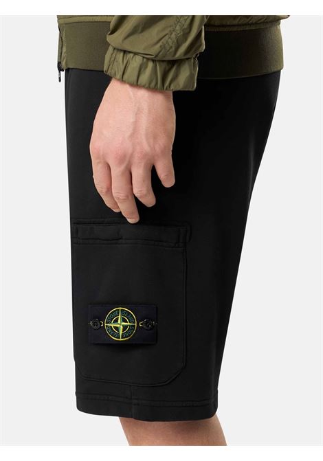 6100011 shorts man dust black STONE ISLAND | L1S15 6200011 S0051V0029